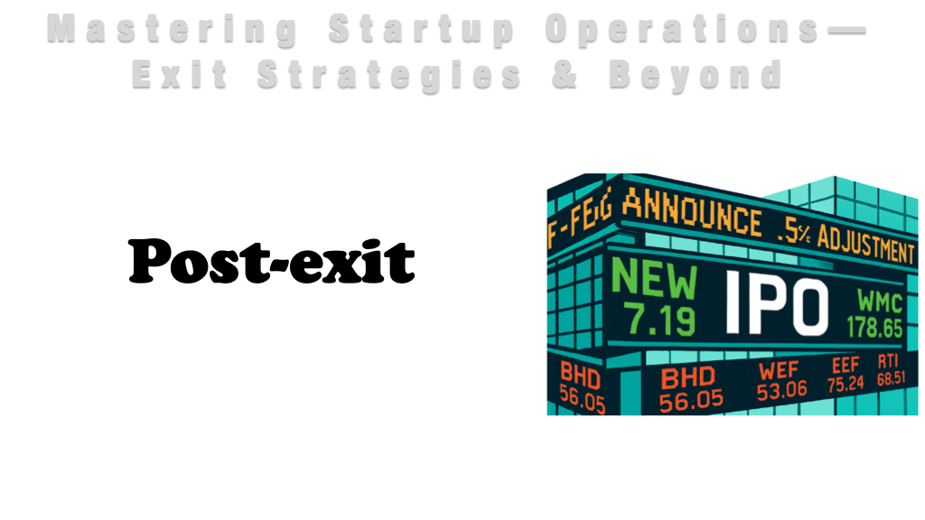 Product image for Post-exit