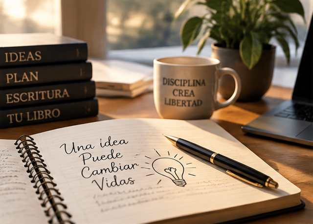 Cómo pasar de una idea suelta a un libro posible