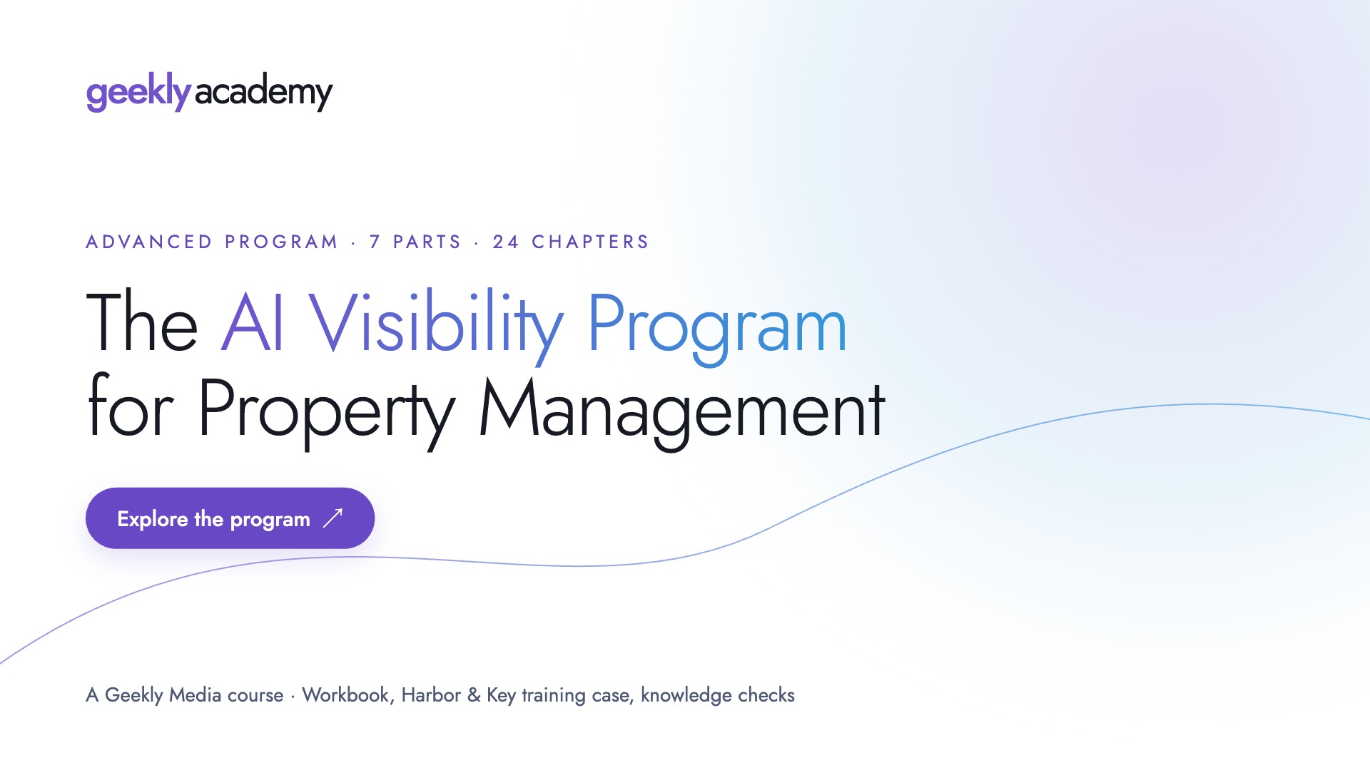 Product image for The AI Visibility Program for Property Management