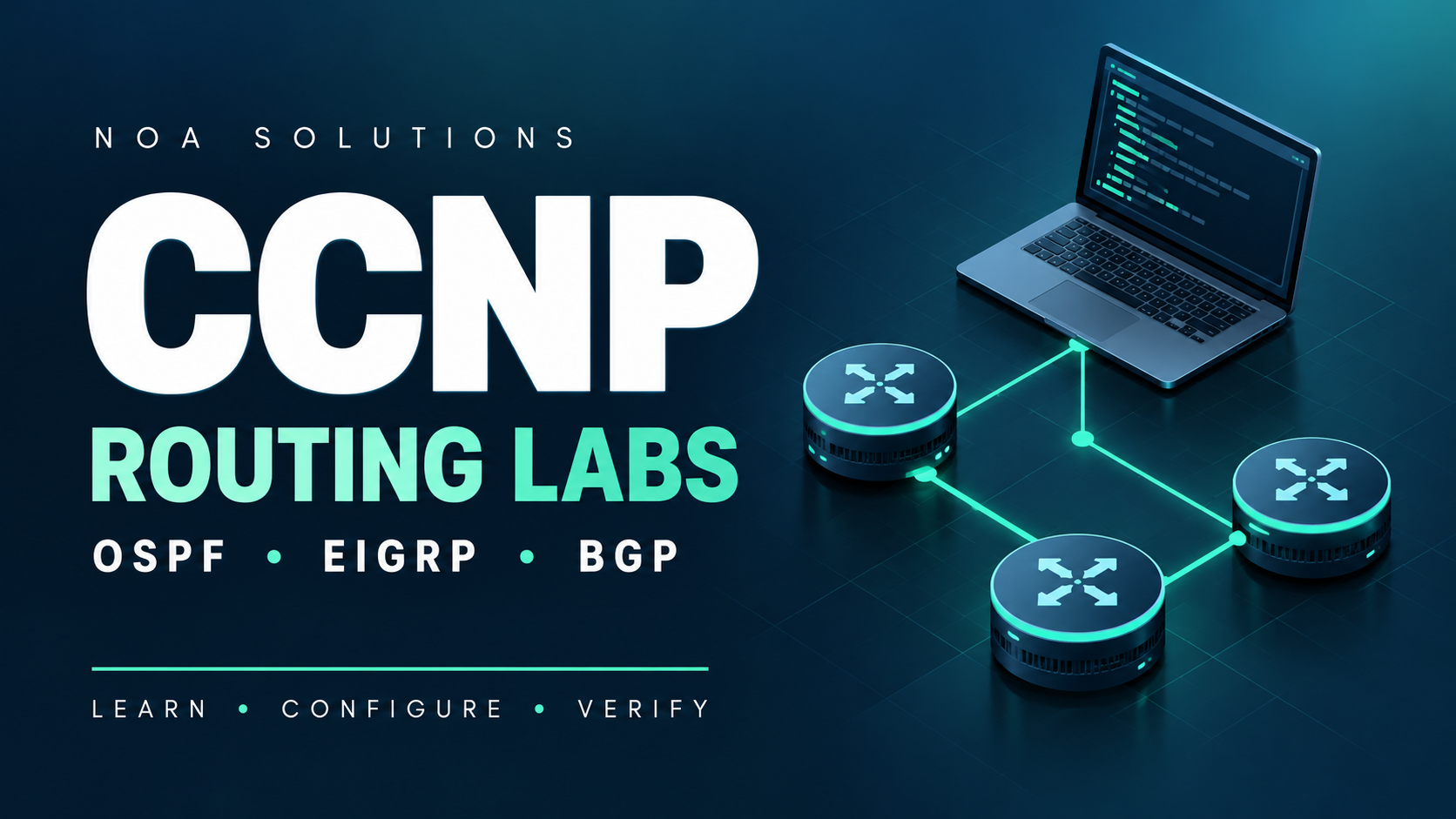 Product image for CCNP Enterprise Routing Mock Labs — OSPF, EIGRP, BGP & IPv6 Practice