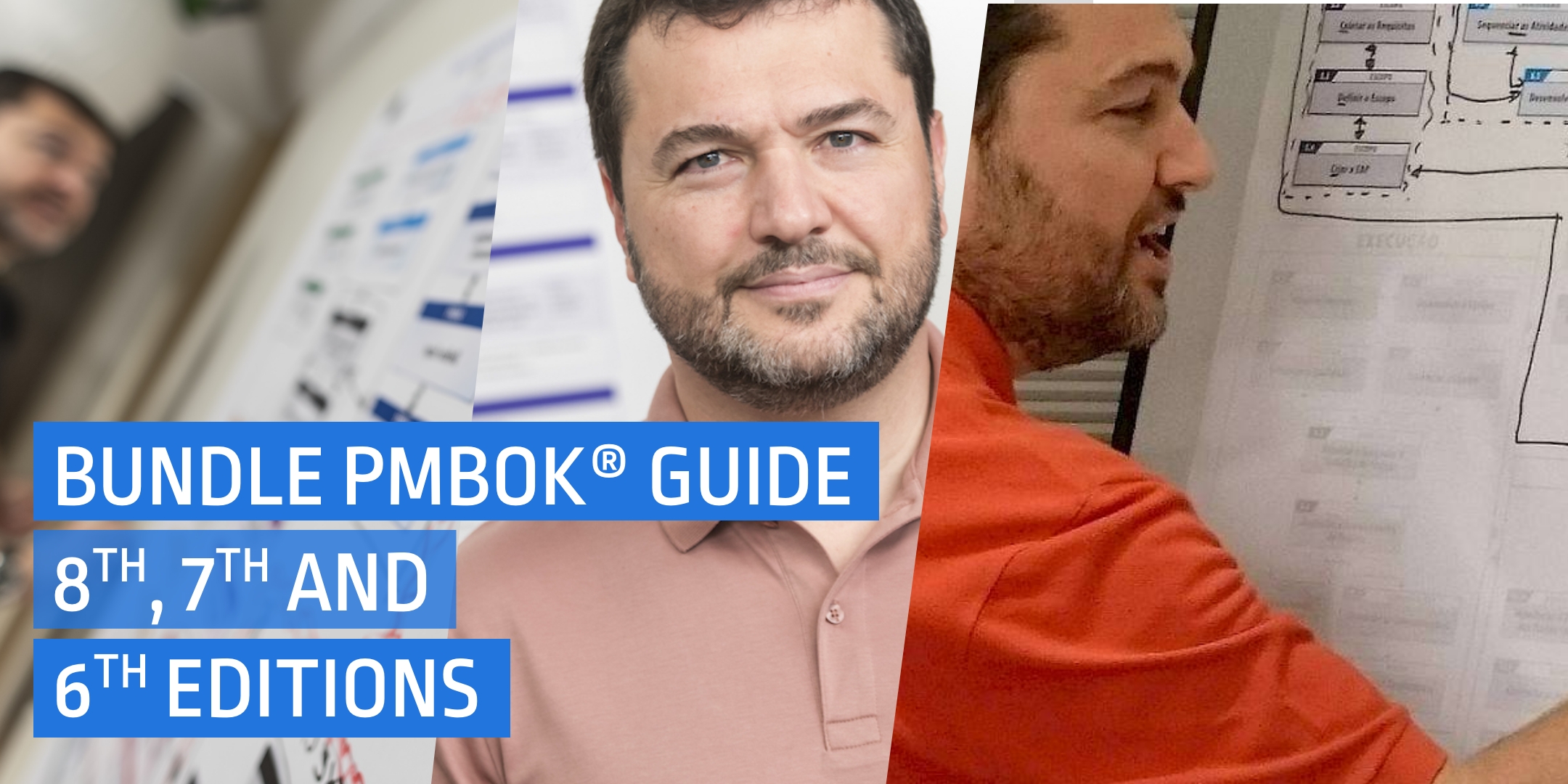 Product image for PMBOK® Guide 8th / 7th / 6th Edition Courses Bundle