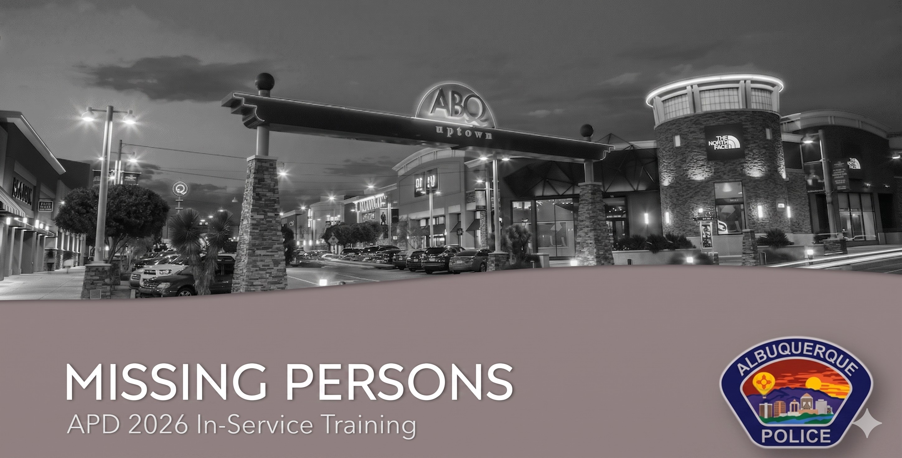 Product image for 2026 APD-Missing Persons (NM260094)