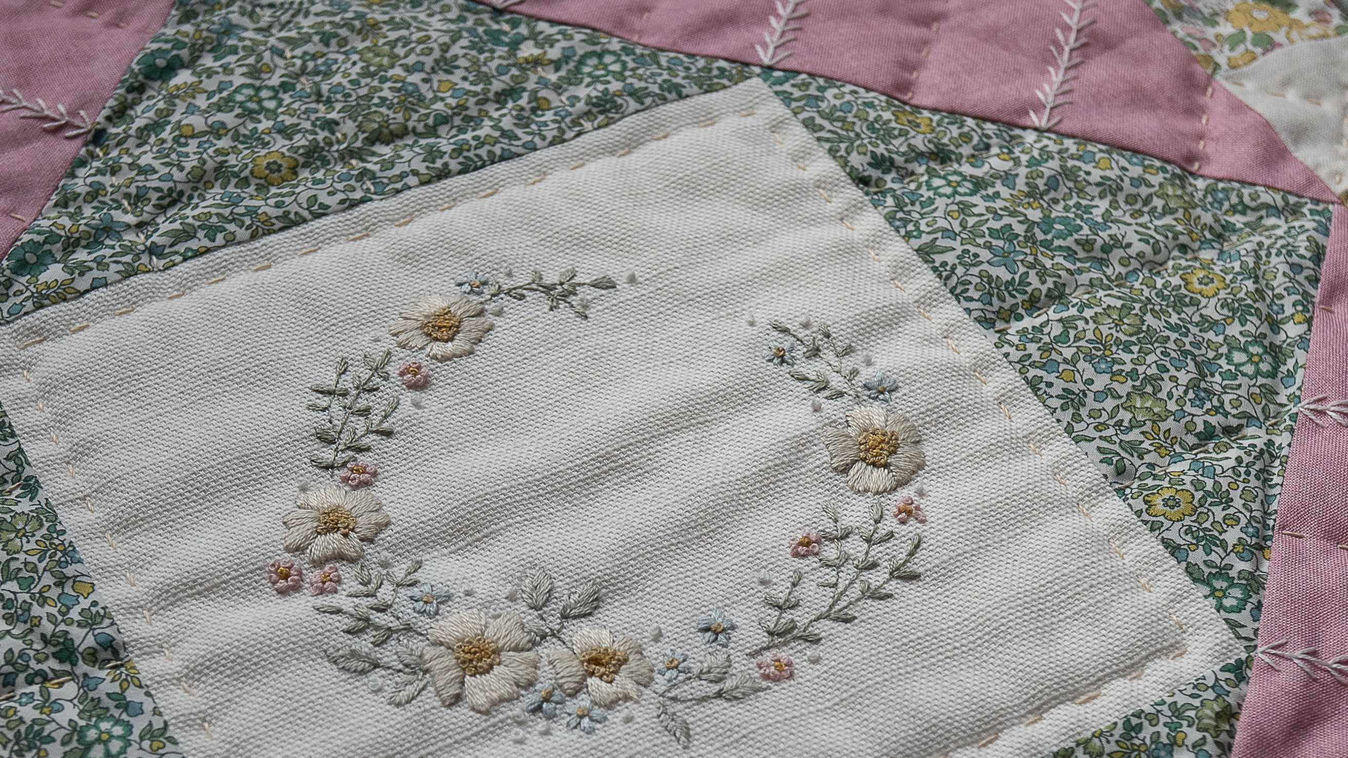 Product image for Blossom Mini Quilt PDF Pattern