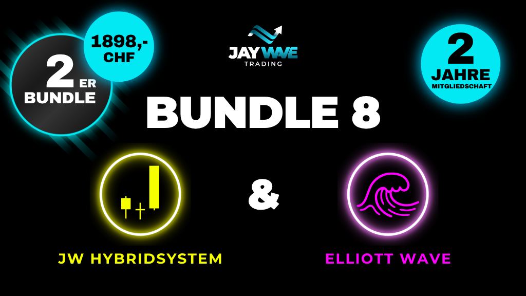 Product image for Bundle 8 - Das Hybridsystem + Masterclass Elliot Wave – 1’898 CHF – 2 Jahre Mitgliedschaft