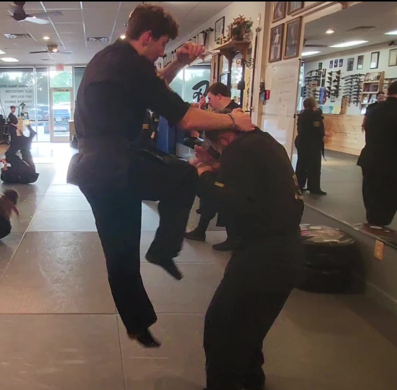 Todd Ryotoshi Norcross with Soke Masaaki Hatsumi