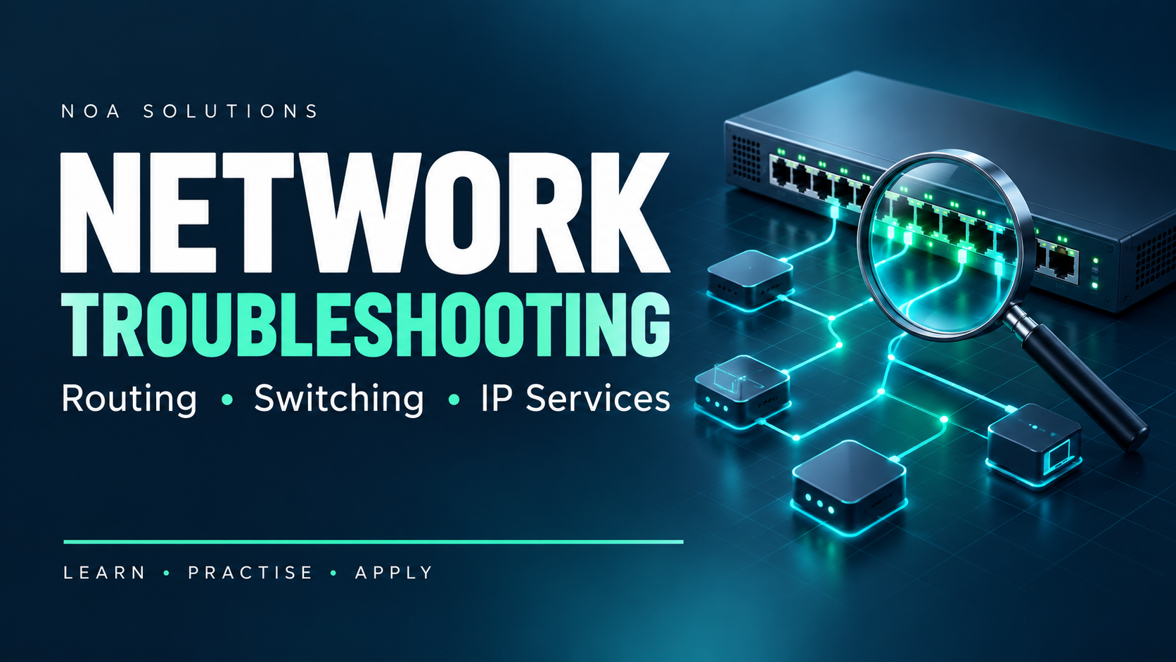 Product image for Network Troubleshooting Masterclass — Routing, Switching & IP Services