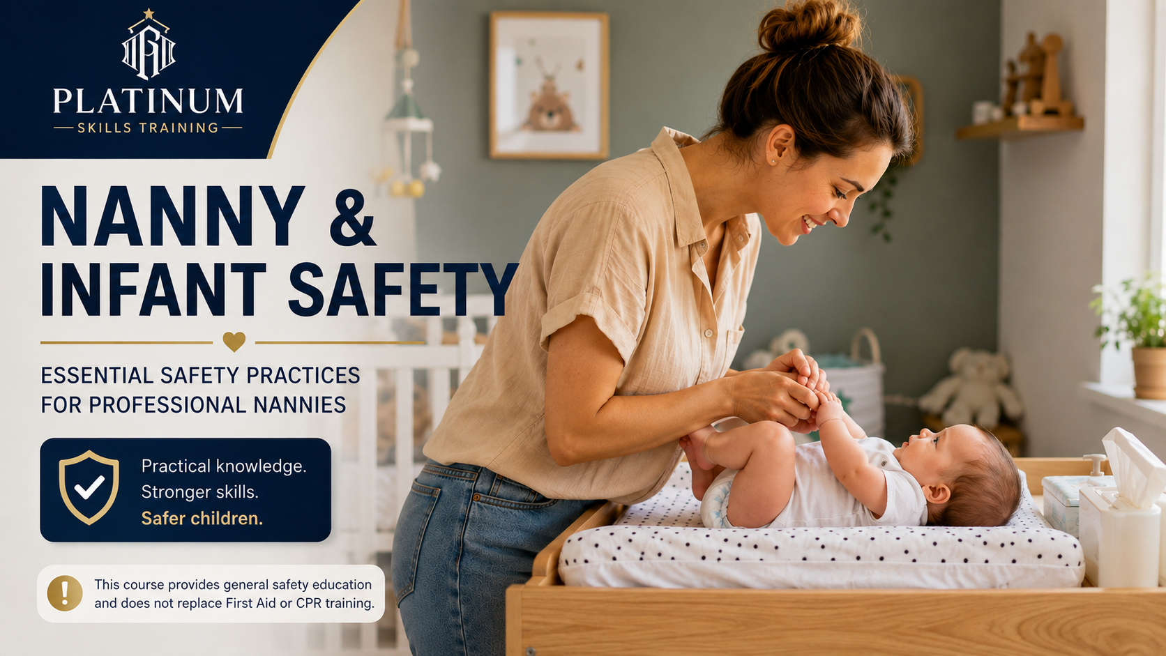Product image for Essential Safety Practices for Professional Nannies