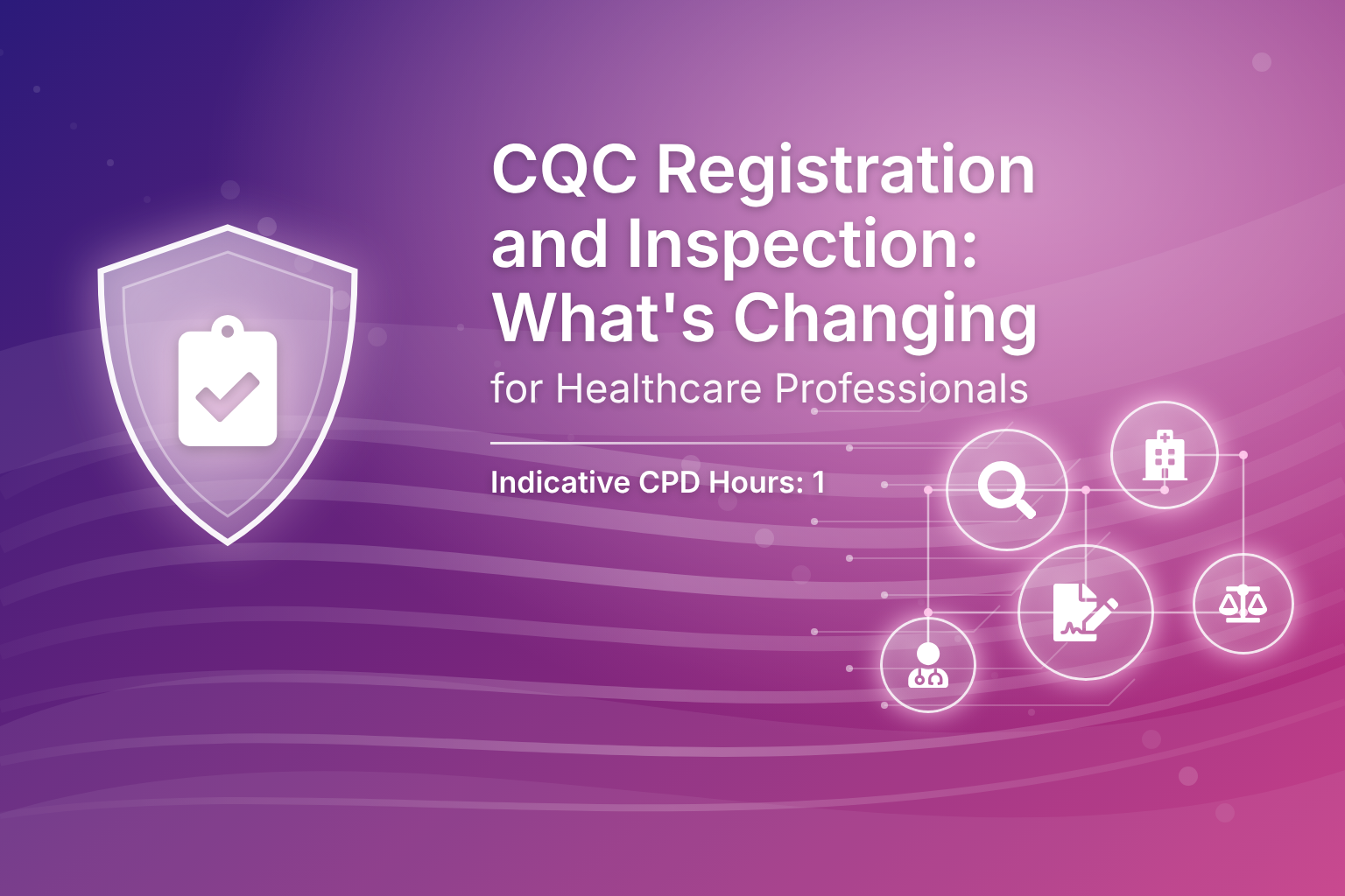 CQC Registration and Inspection: What's Changing (One Hour CPD)