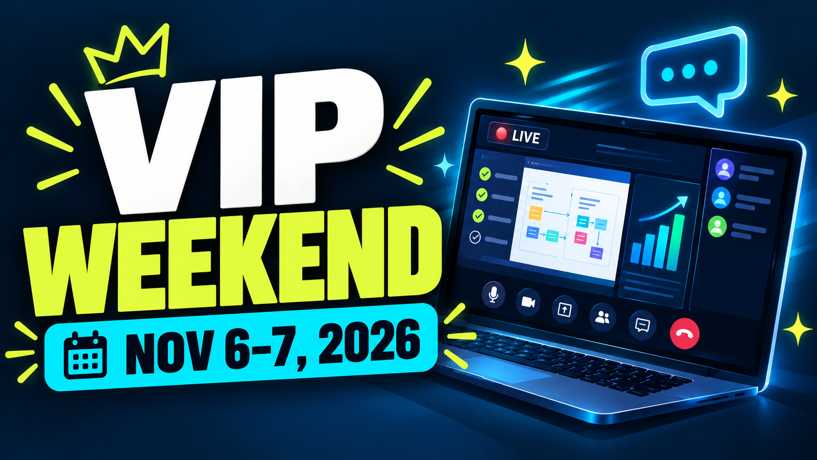 Product image for VIP Day Live - November 6 to 7, 2026