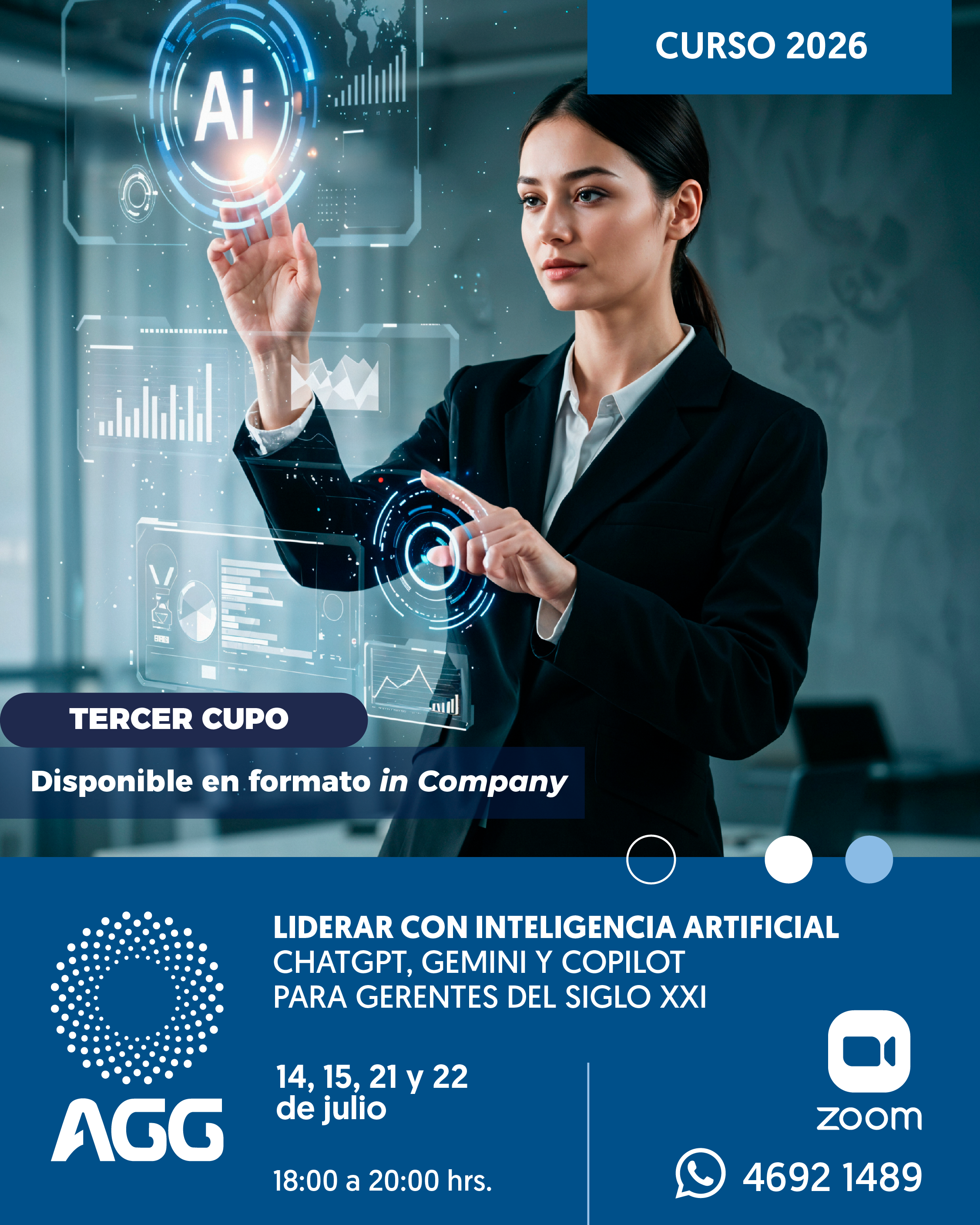 Product image for Liderar con inteligencia artificial: ChatGPT, Gemini y Copilot para gerentes del siglo XXI grupo 3