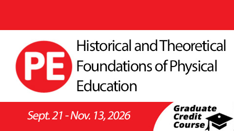 Product image for Historical and Theoretical Foundations of Physical Education (Fall 2026)