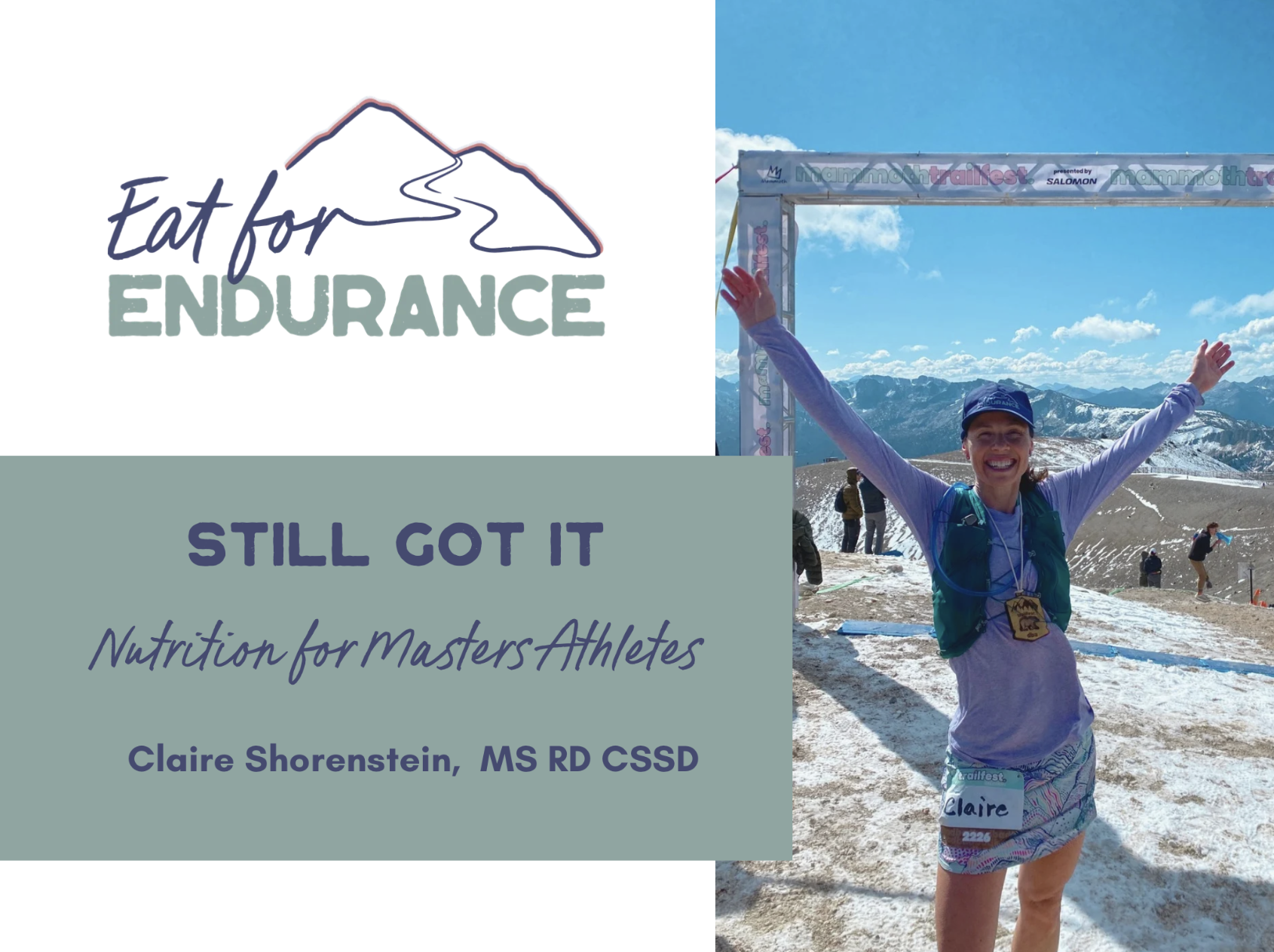 Product image for Still Got It: Nutrition for Masters Athletes