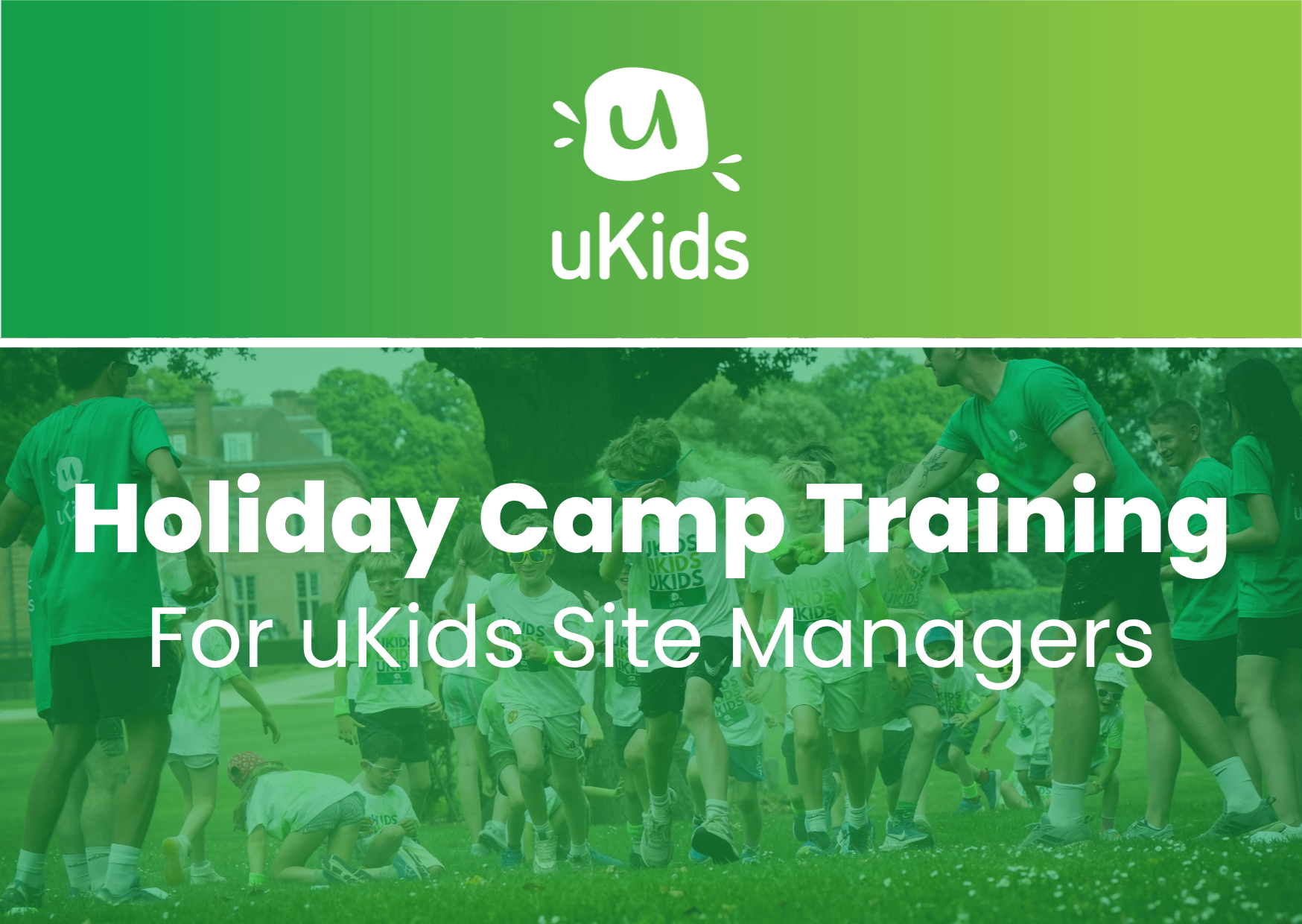Product image for Holiday Camps | uKids Site Managers