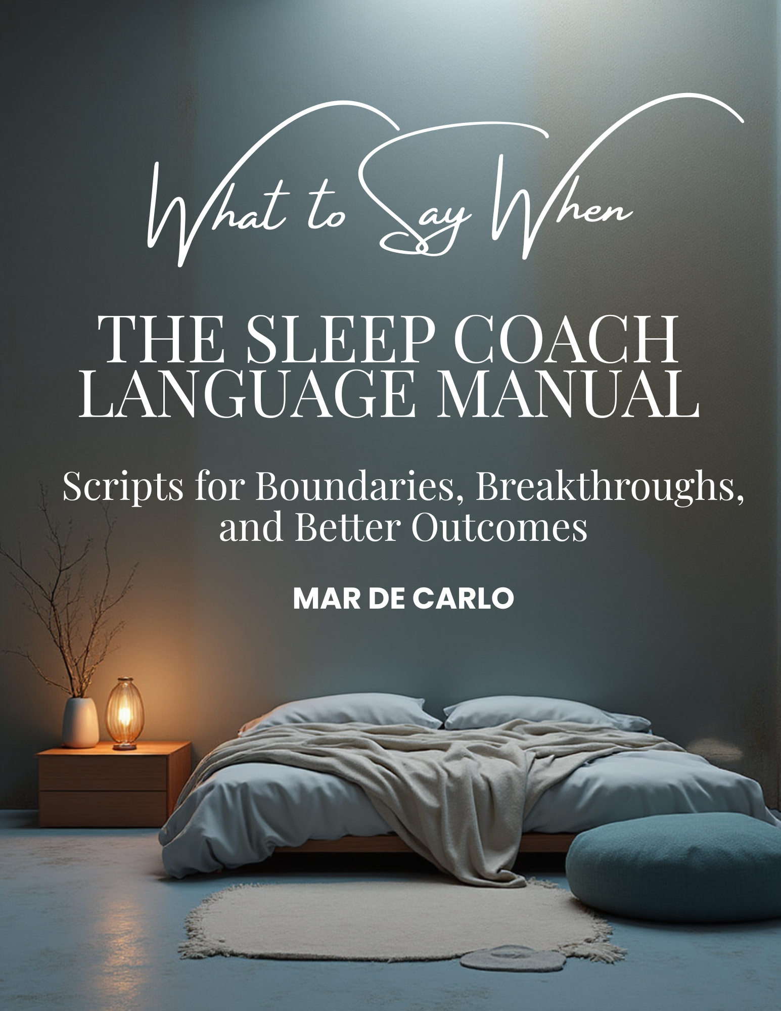 Product image for The Sleep Coach Language Manual by Mar De Carlo