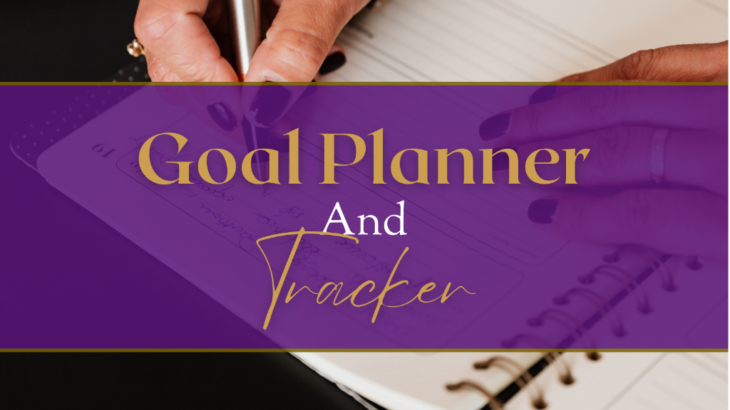 Product image for The Goal Planner & Tracker And Fresh Start Checklists