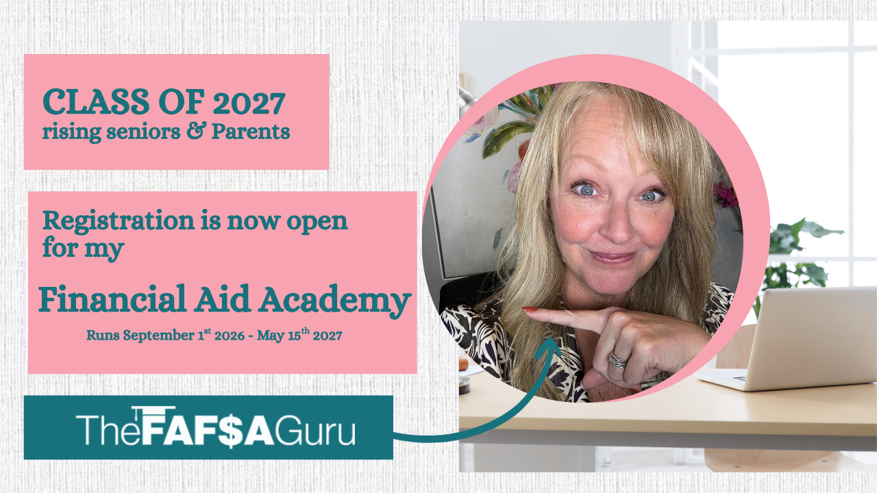 Product image for The Financial Aid Academy Class of 2027