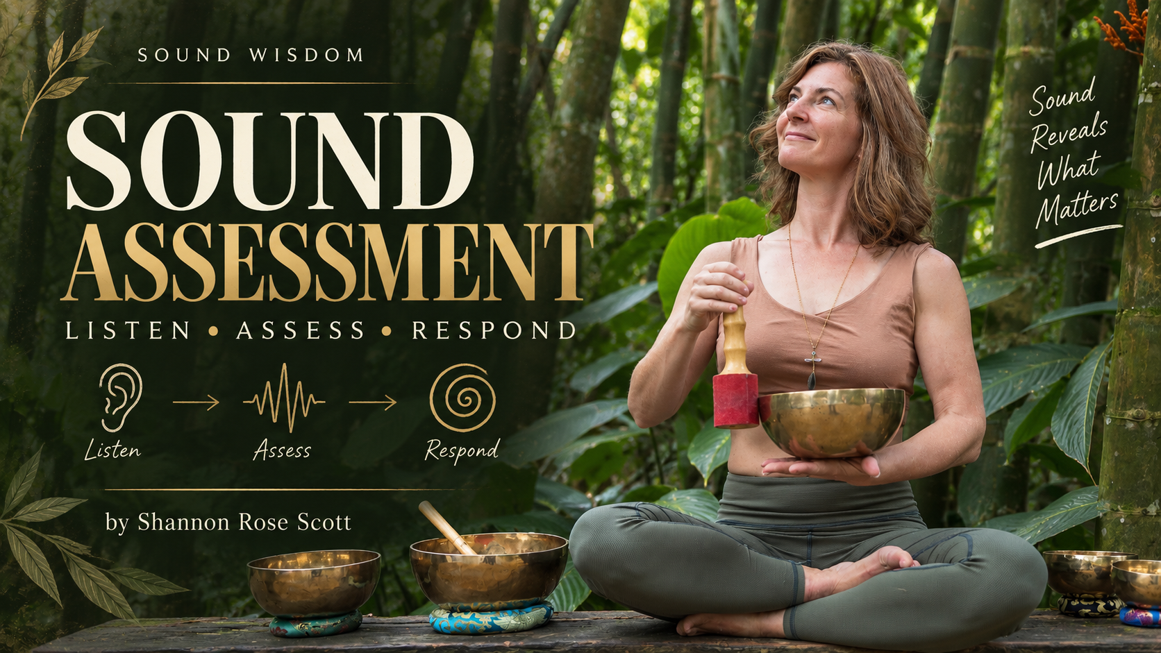 Product image for Sound Assessment:  "How to HEAR the Energy Field" 