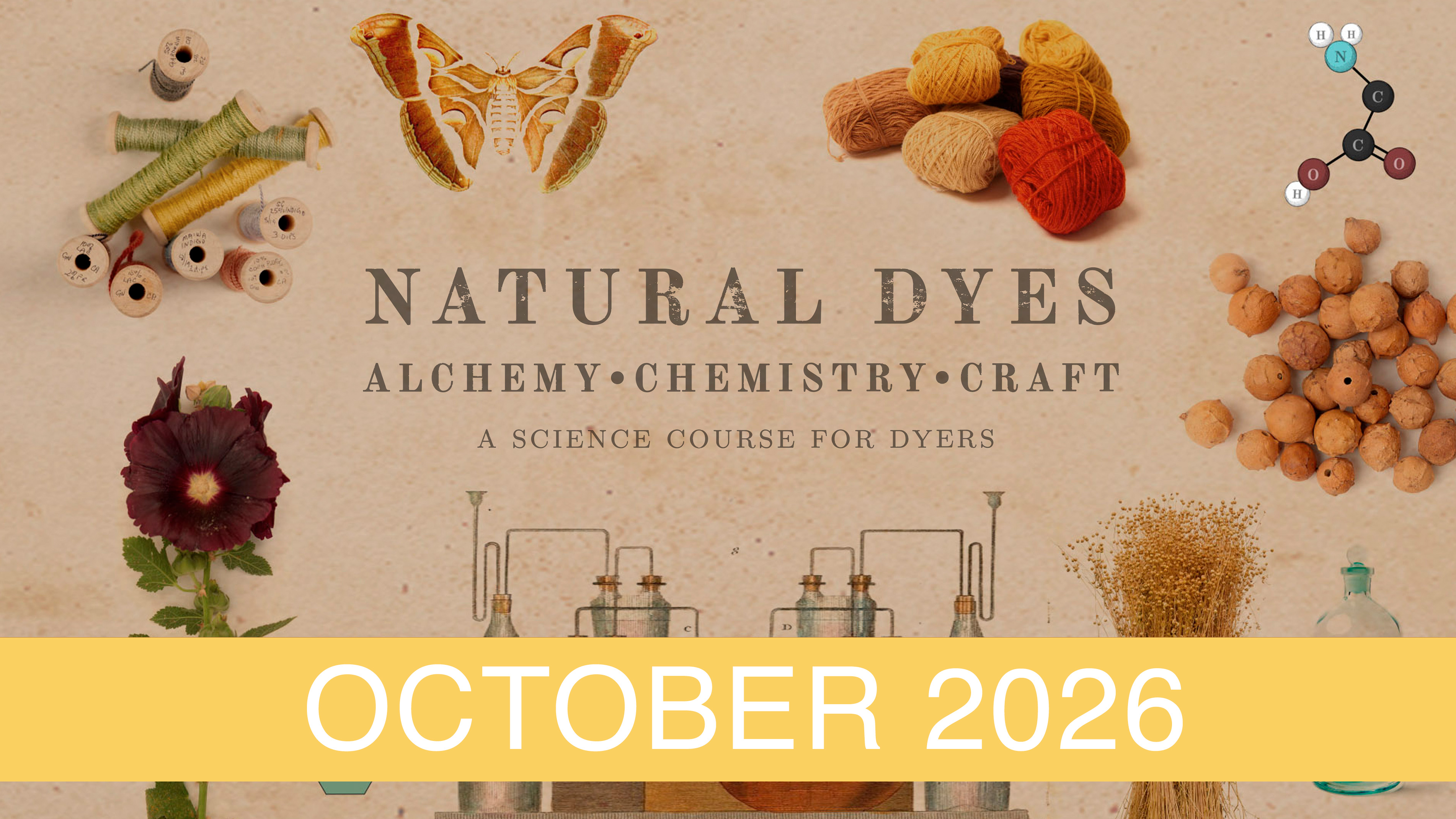Product image for Natural Dyes: Alchemy Chemistry Craft - Oct 2026