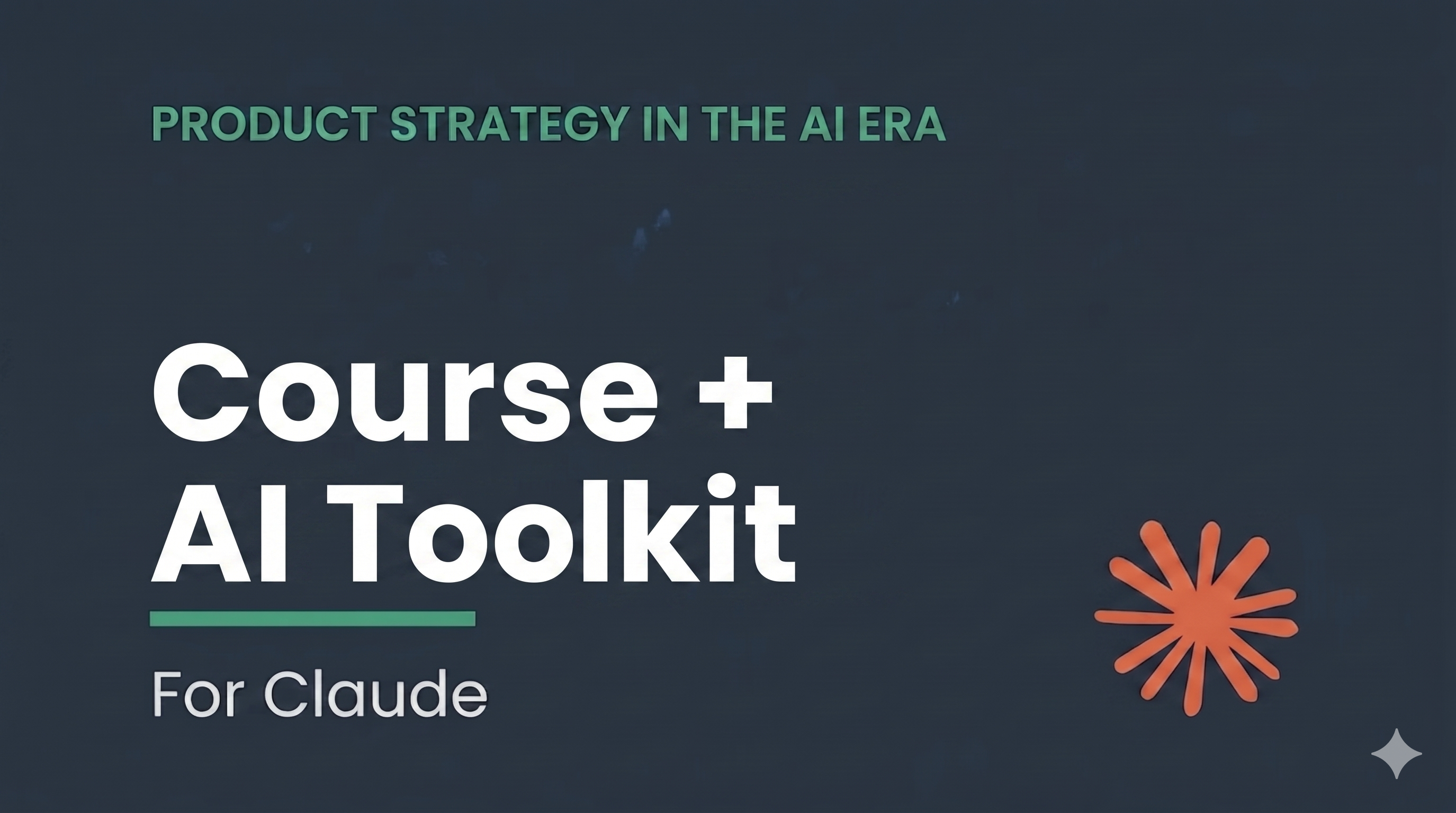 Product image for The course + AI toolkit