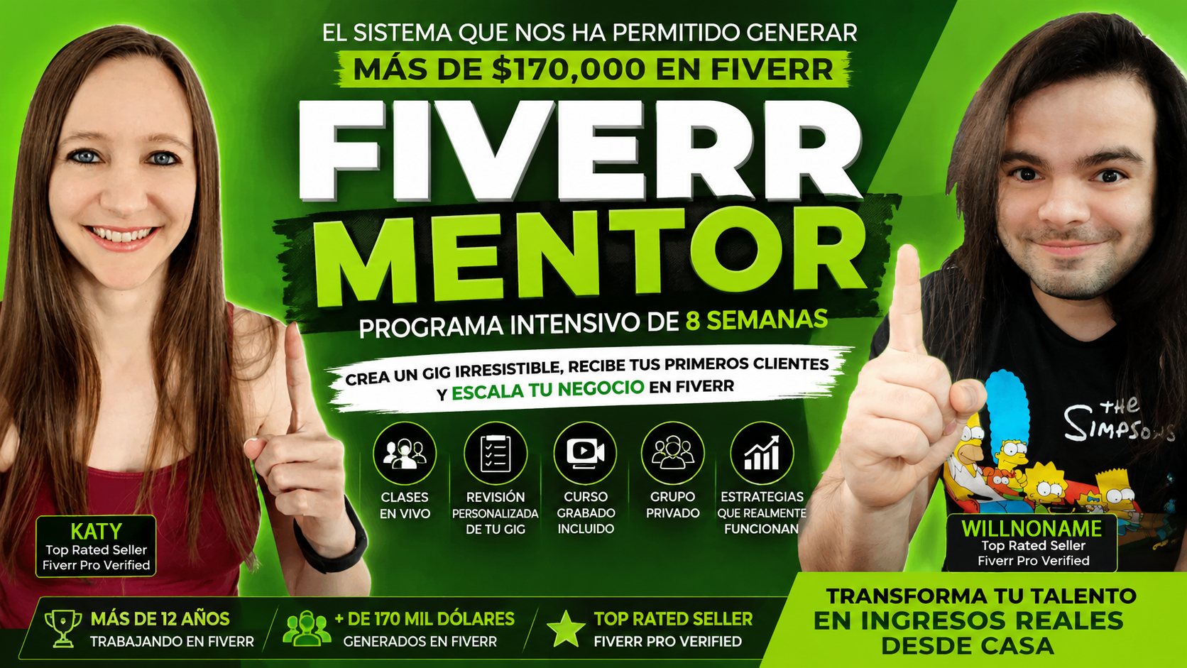 Imagen de producto para FIVERR MENTOR