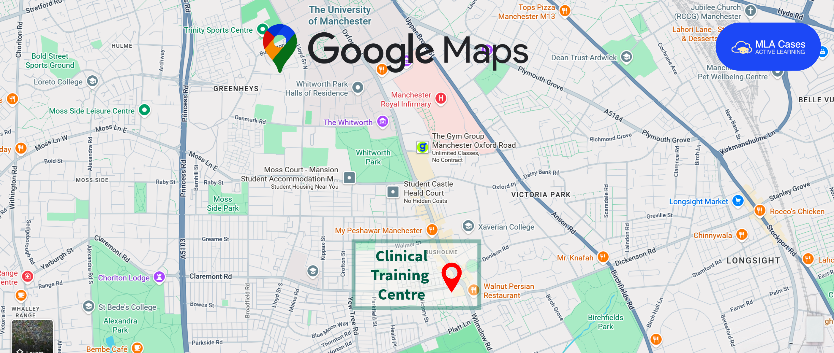 mlacases PLAB 2 clinical training centre Manchester 