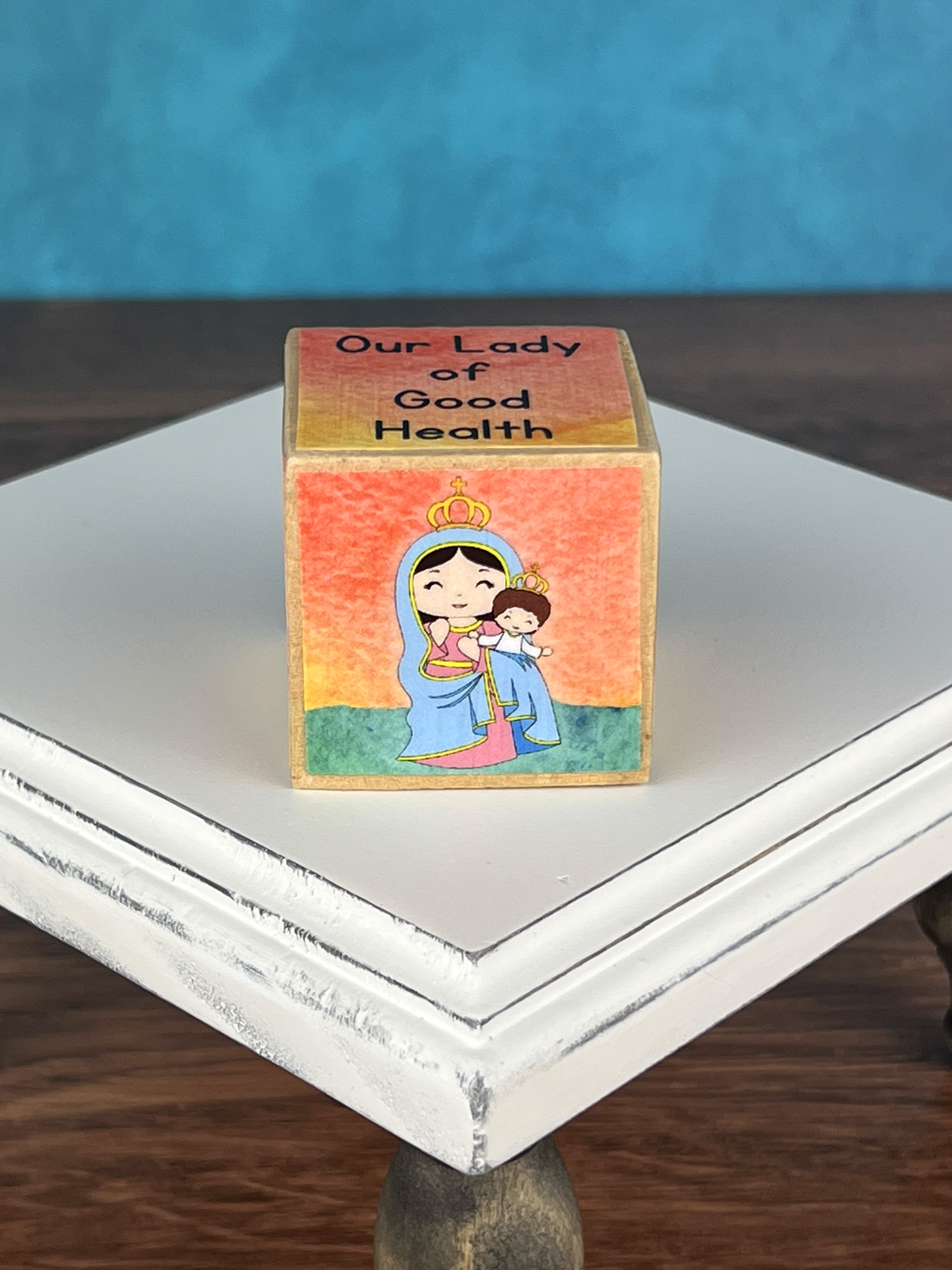 Our Lady of Good Health Saint Block Craft