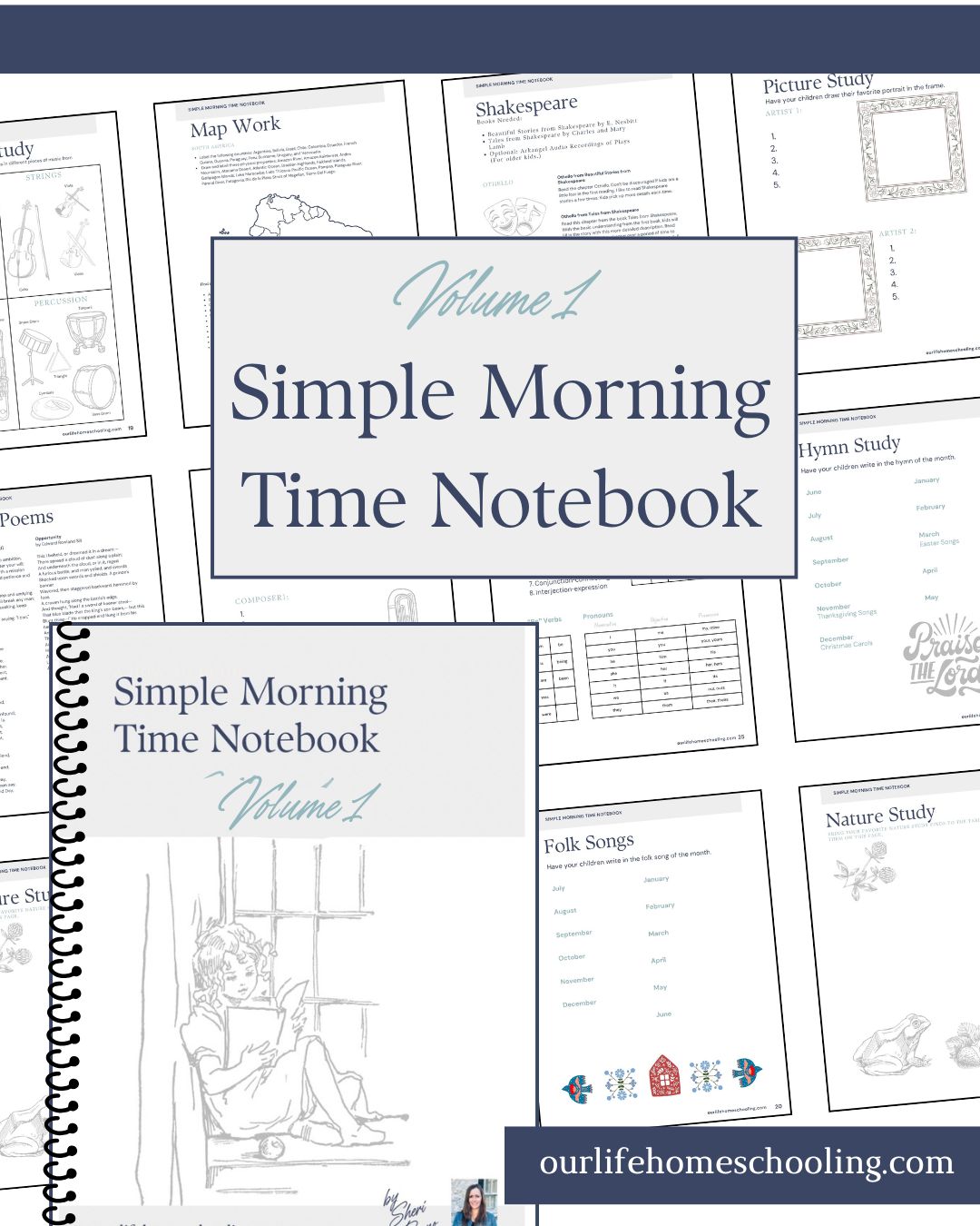 Product image for Volume 1 Simple Morning Time Notebook