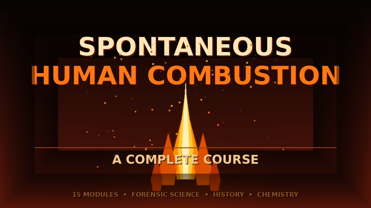 Product image for Diploma in Spontaneous Human Combustion