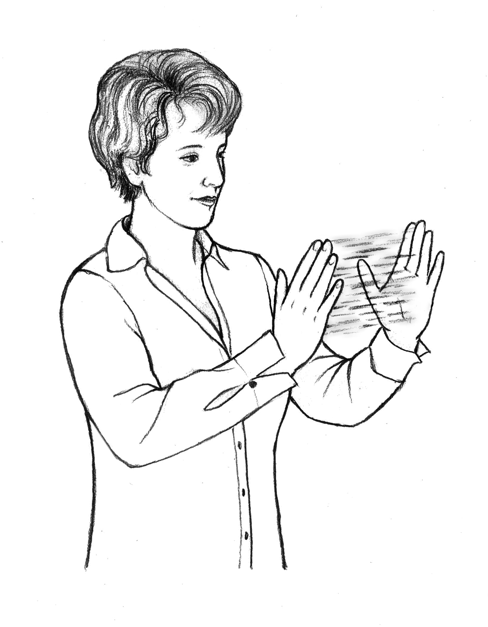 Turning on Awareness in your Hands