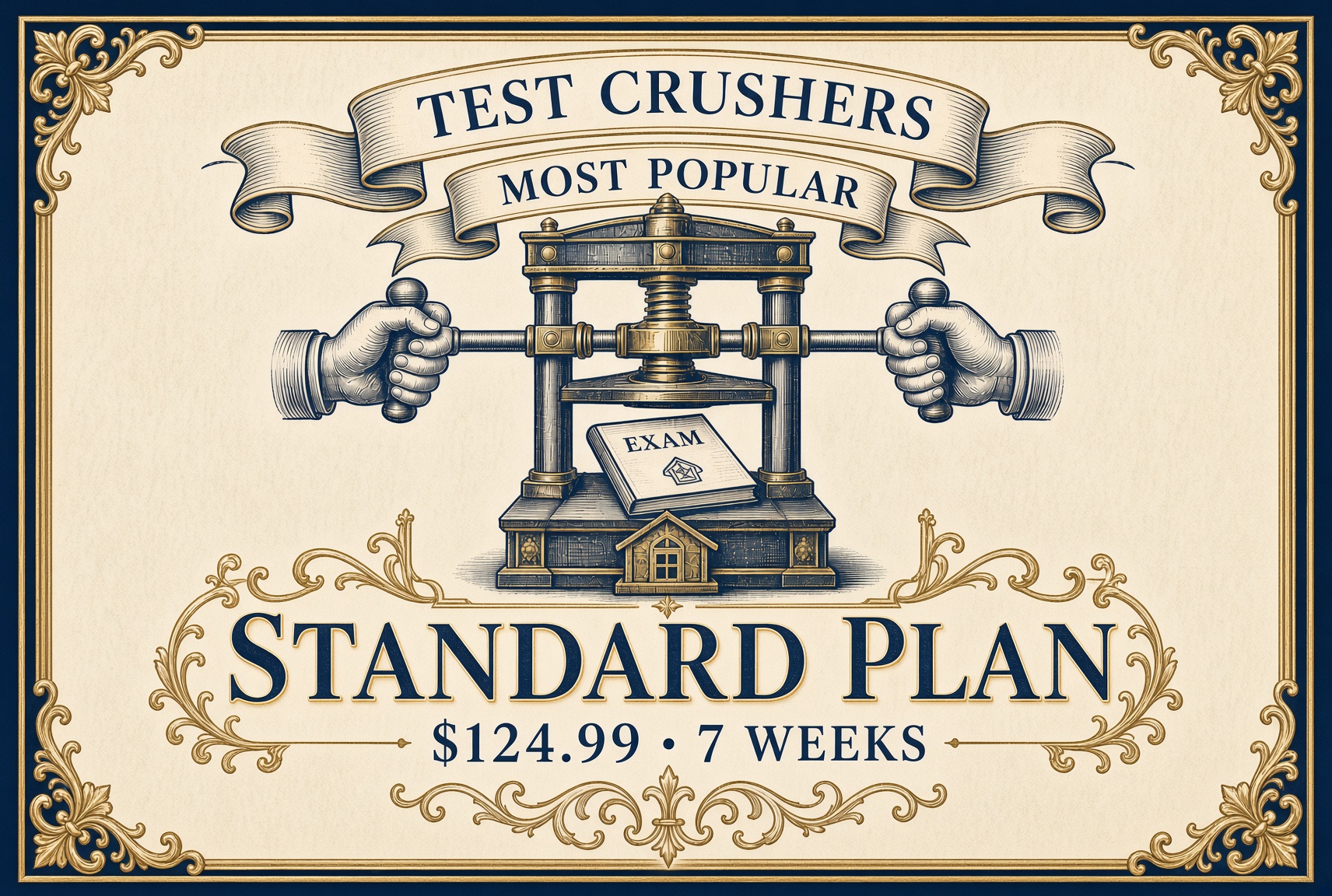 Icon for Test Crushes Standard Plan for Video Course access
