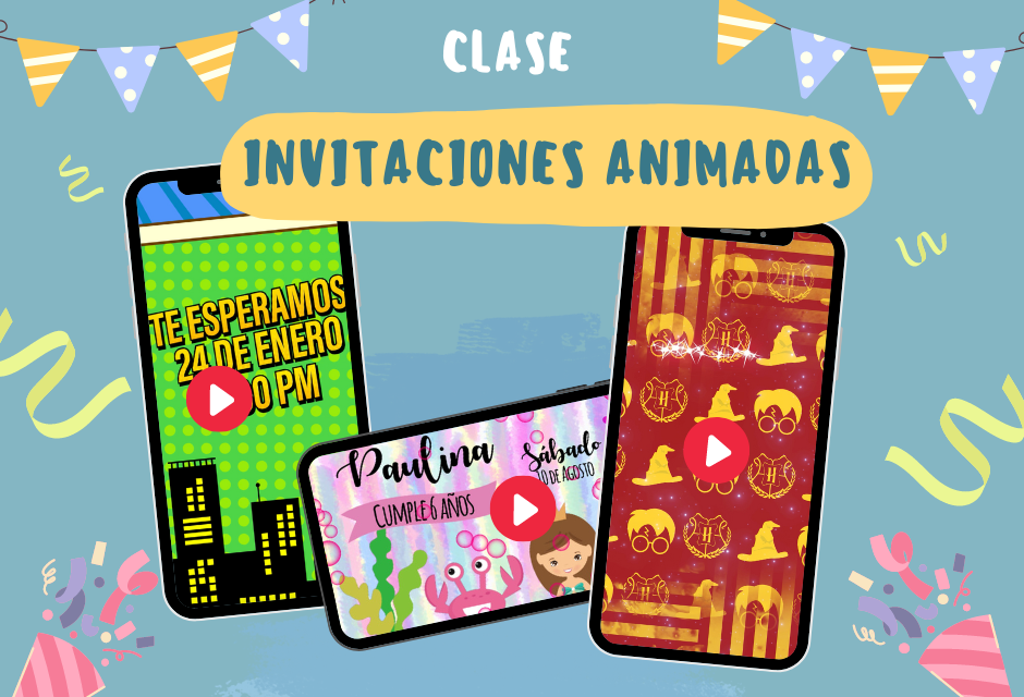 Invitaciones Animadas | Cursos y Tutoriales Monterrey