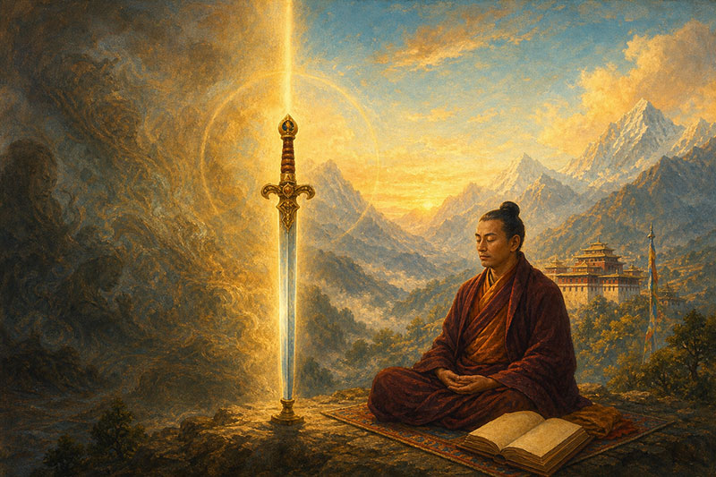 Image du produit pour L’Épée de la Sagesse de Mipham Rinpoché