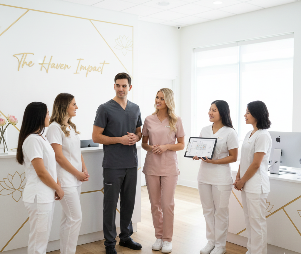 Structured, certification-based training infrastructure for dental patient experience teams, supporting confident communication, stronger case acceptance, reduced burnout, and smoother daily practice workflows