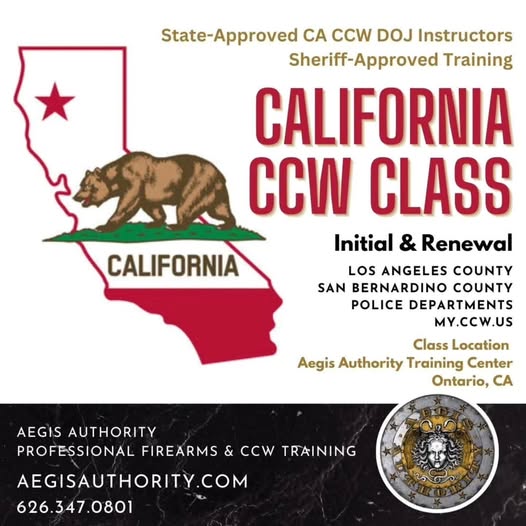 Product image for California CCW - Initial 