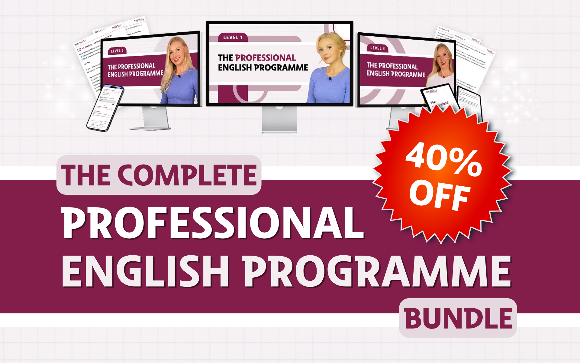 Product image for The PEP1 - PEP3 Programme Bundle