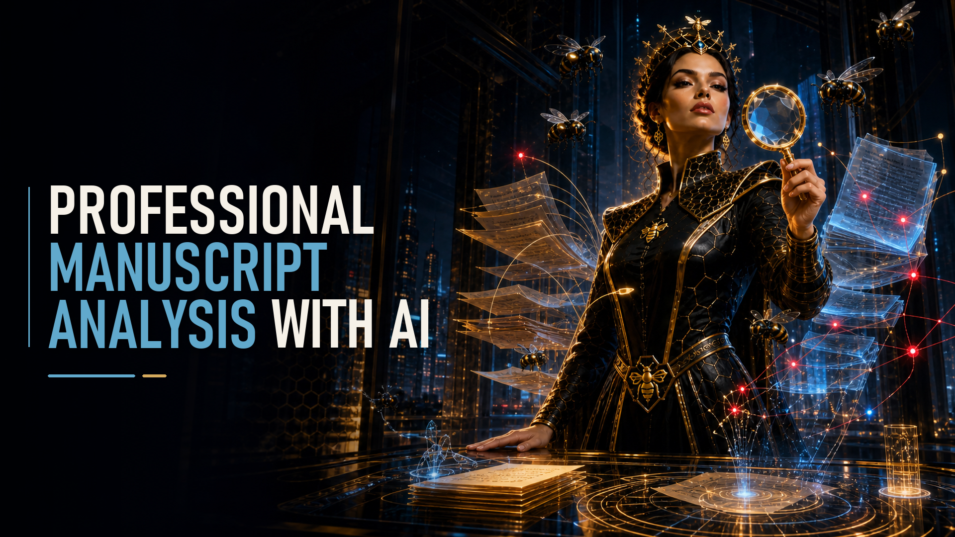 Product image for Professional Manuscript Analysis with AI