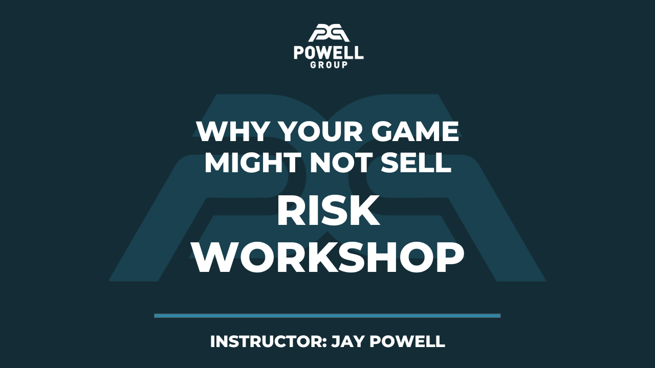 Product image for Commercial Risk Workshop: Why Your Game Might Not Sell