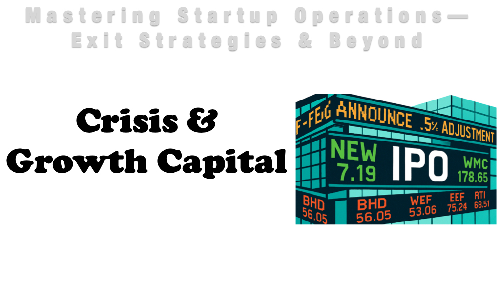 Product image for Crisis & Growth Capital