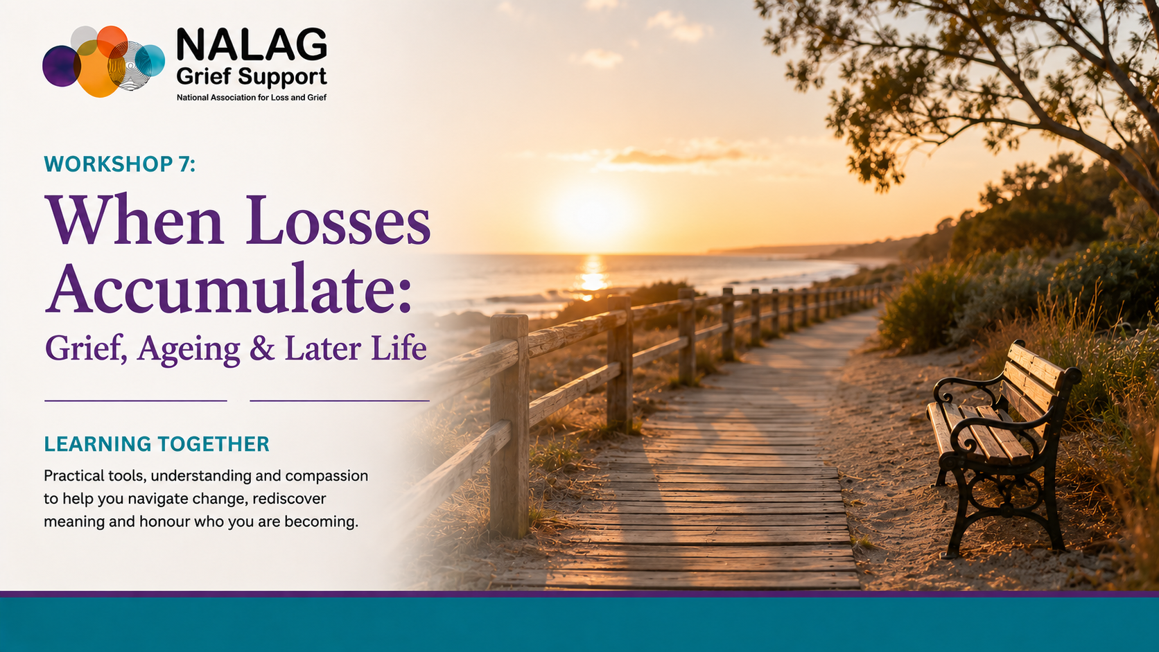 Product image for Workshop 7: When Losses Accumulate: grief, Ageing & Later Life