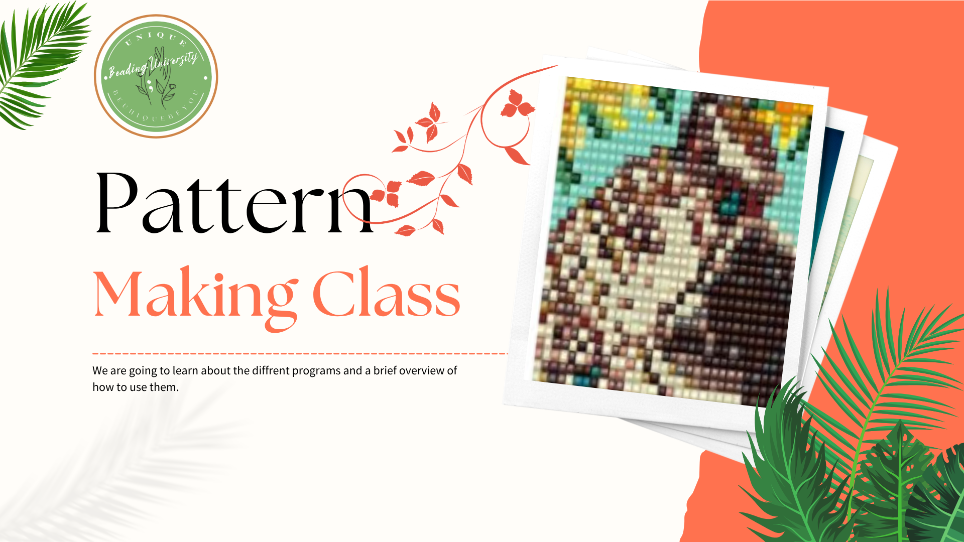 Product image for Pattern Making Class