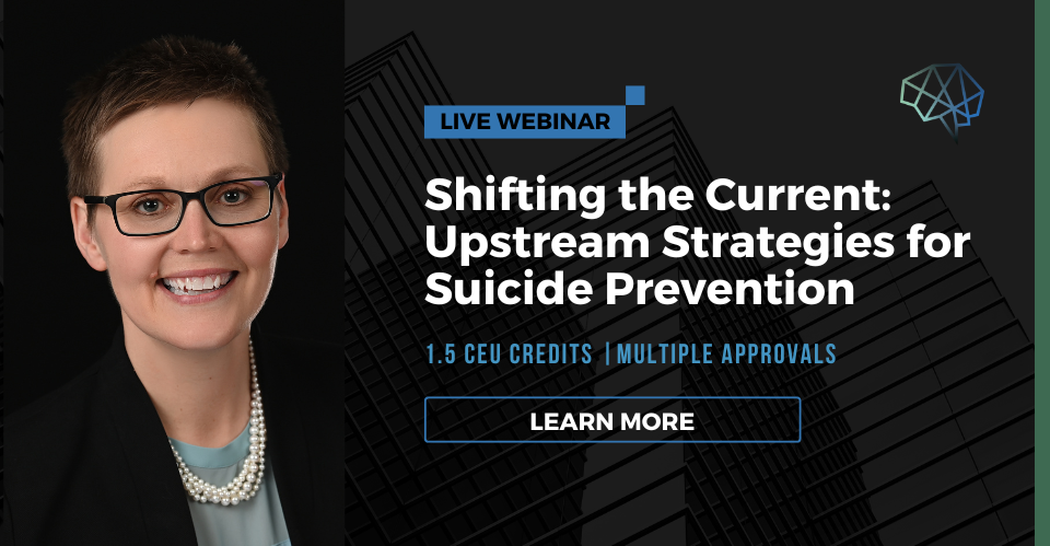 Product image for Shifting the Current: Upstream Strategies for Suicide Prevention
