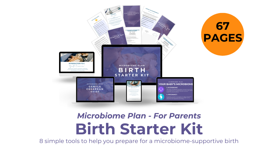 Product image for Microbiome Plan For Parents: Birth Starter Kit
