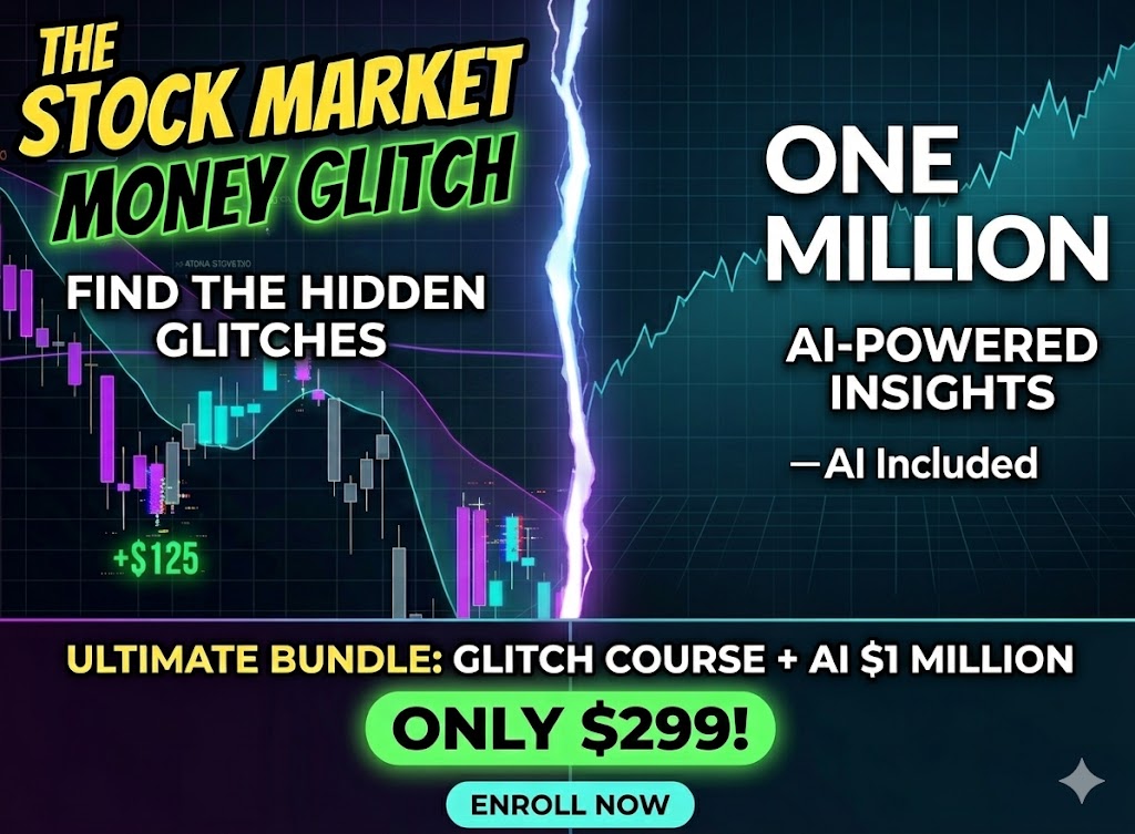 Product image for STOCK MARKET GLITCH + $1 MILLION AI INCLUDED