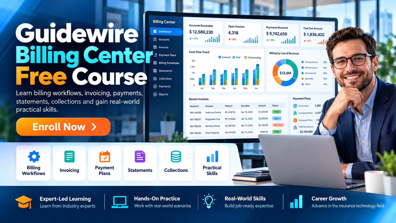 Product image for Guidewire Billing Center Free Course
