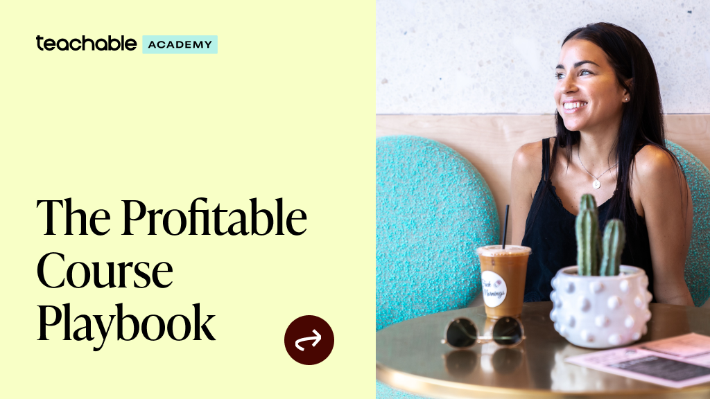Product image for The Profitable Course Playbook