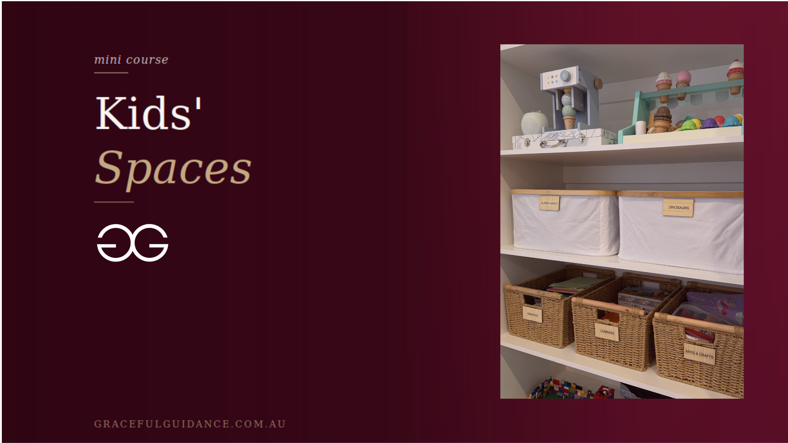 Product image for Kids' Spaces Mini Course