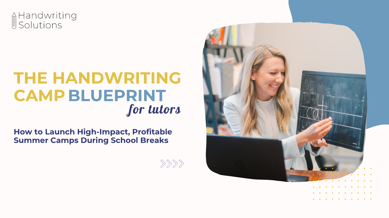 Product image for The Handwriting Camp Blueprint