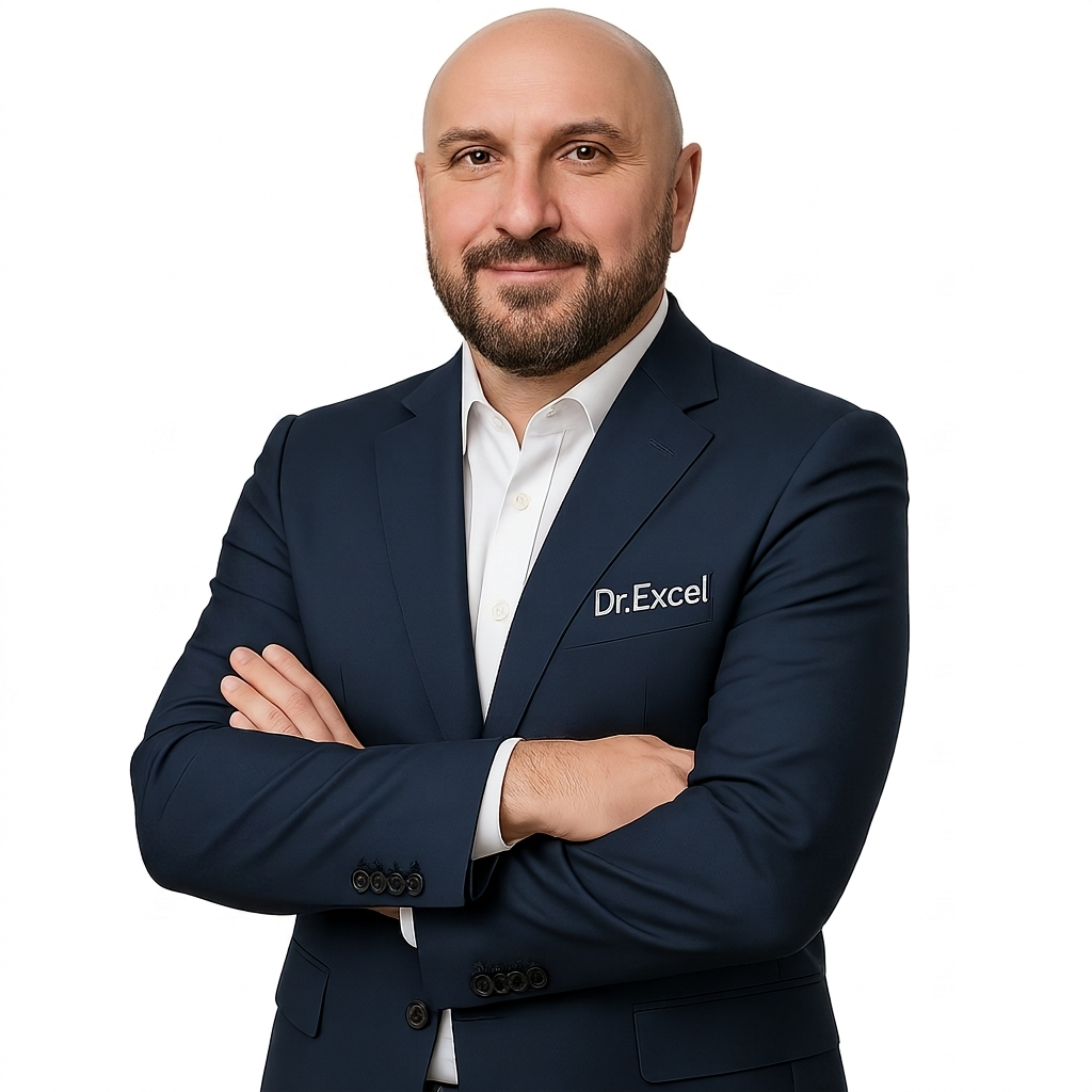 Bogdan Târlă, trainerul cursului Dr.Excel