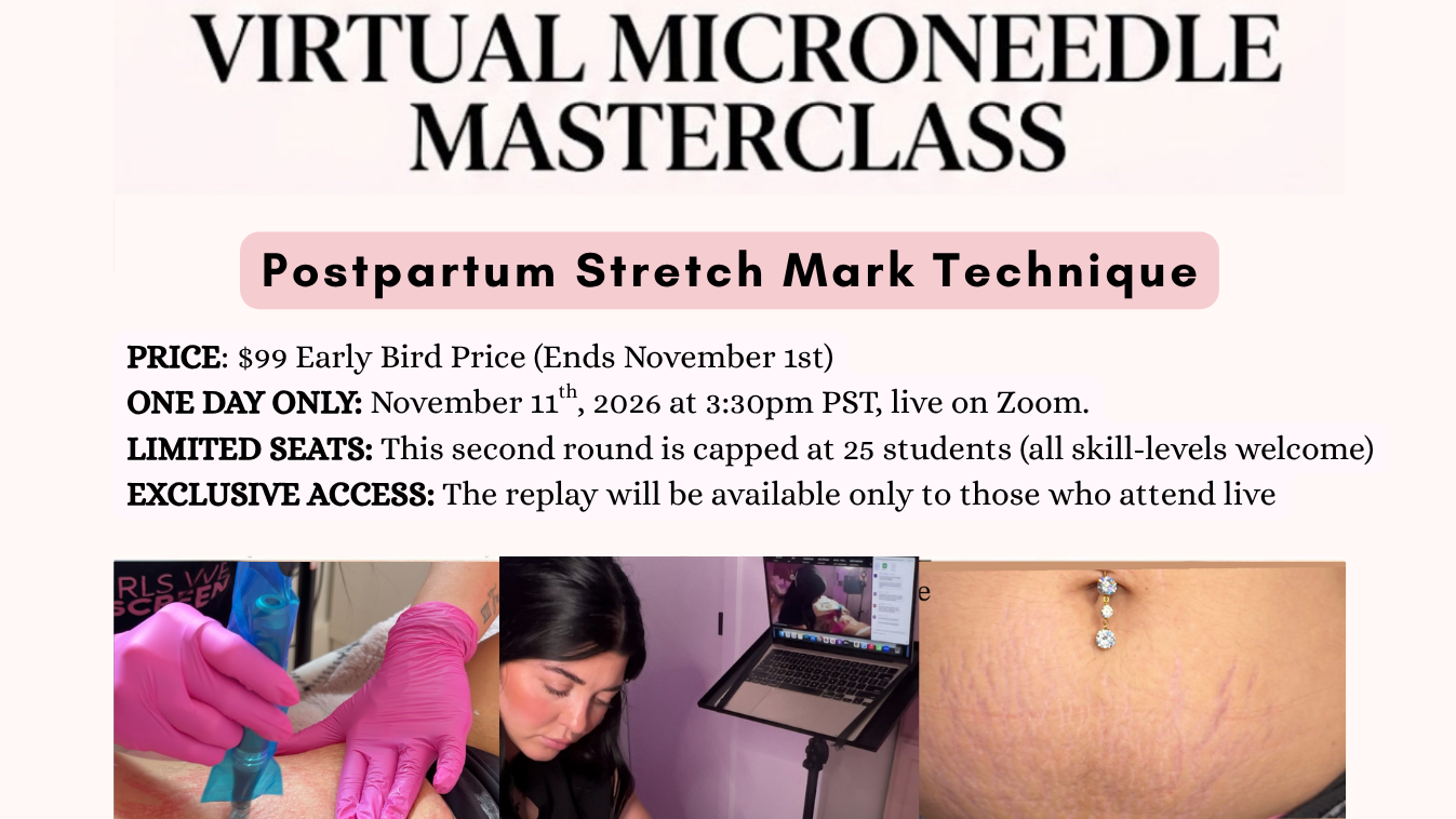 Product image for Stretch Mark Microneedle Masterclass Round 2