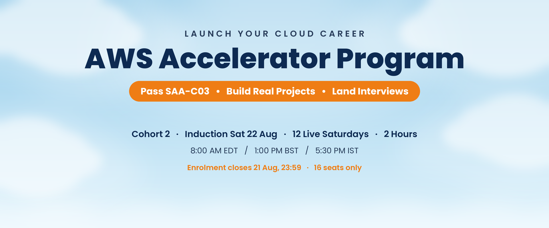 AWS Accelerator Program - 12 Week Bootcamp